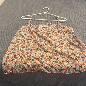 LOFT Multicolor Floral Camisole Top